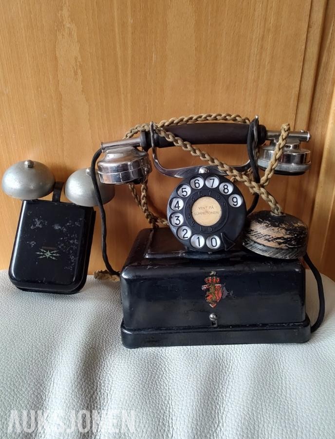 Elektrisk Bureau Vintage bordtelefon