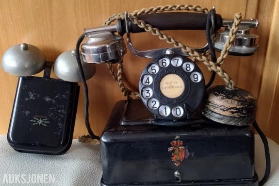 Elektrisk Bureau Vintage bordtelefon