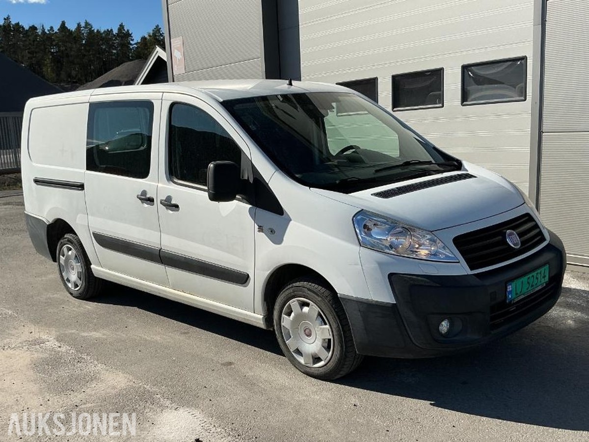 2013 Fiat Scudo 2.0 Diesel 4X4, 148000km, Reparasjonsobjekt med mangellapp