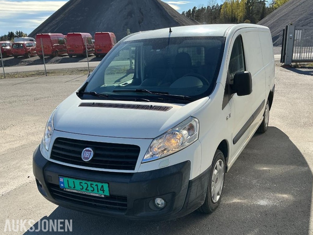 2013 Fiat Scudo 2.0 Diesel 4X4, 148000km, Reparasjonsobjekt med mangellapp