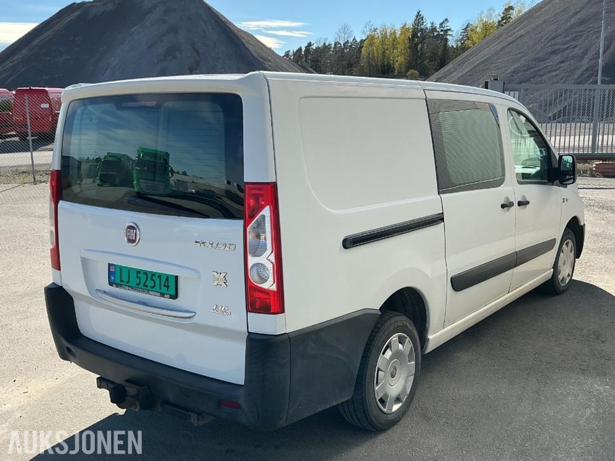 2013 Fiat Scudo 2.0 Diesel 4X4, 148000km, Reparasjonsobjekt med mangellapp
