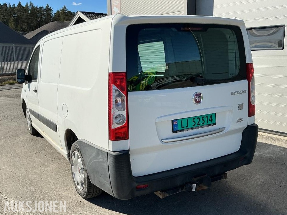 2013 Fiat Scudo 2.0 Diesel 4X4, 148000km, Reparasjonsobjekt med mangellapp