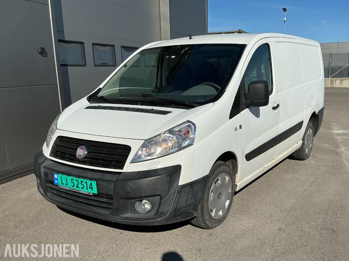 2013 Fiat Scudo 2.0 Diesel 4X4, 148000km, Reparasjonsobjekt med mangellapp