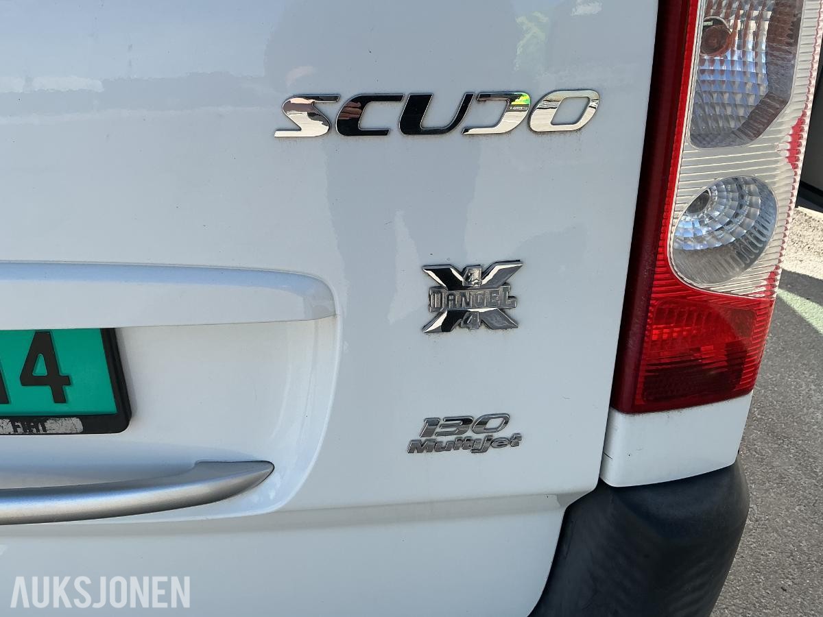 2013 Fiat Scudo 2.0 Diesel 4X4, 148000km, Reparasjonsobjekt med mangellapp