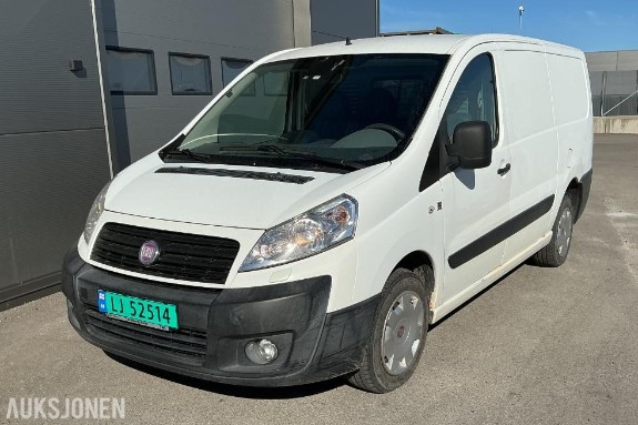 2013 Fiat Scudo 2.0 Diesel 4X4, 148000km, Reparasjonsobjekt med mangellapp