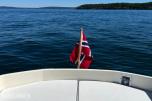 1989 Scand Dynamic 7100 med Volvo Penta AQ271 og båthenger