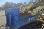 Krokcontainer / Lasteflak - Gruskasse - Ca. 6 mx240x100 cm