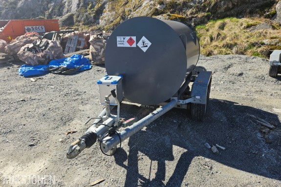 2024 Fuel Proof 1000L Dieseltankvogn - Tandem - PIUSI Panther DC 12V