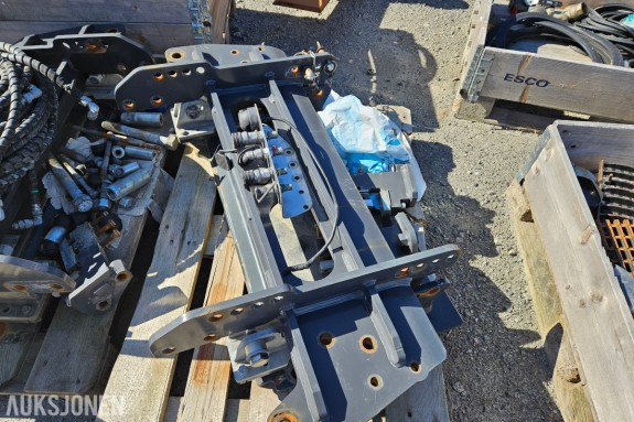 2024 Mahlers STD Redskapsfeste - 125 kg - CE-merket - Hydraulikk tilkoblinger