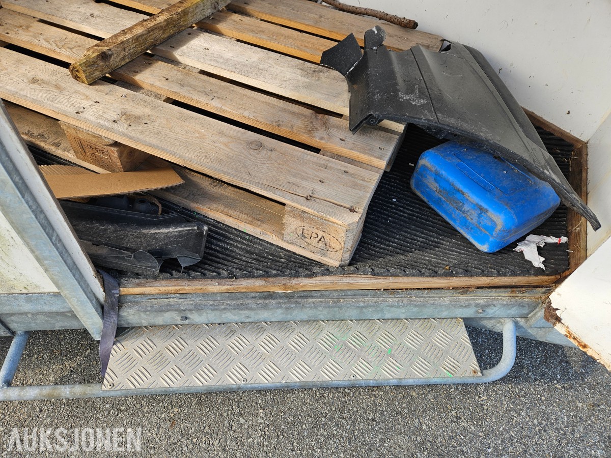 2000 Bk-hengeren hestehenger/dyrehenger - Totalvekt 2075 kg