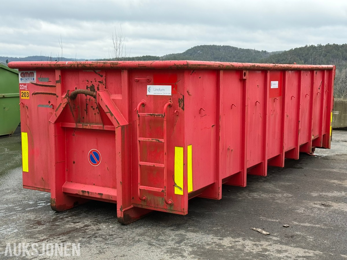 2014 22m3 GMM krokcontainer