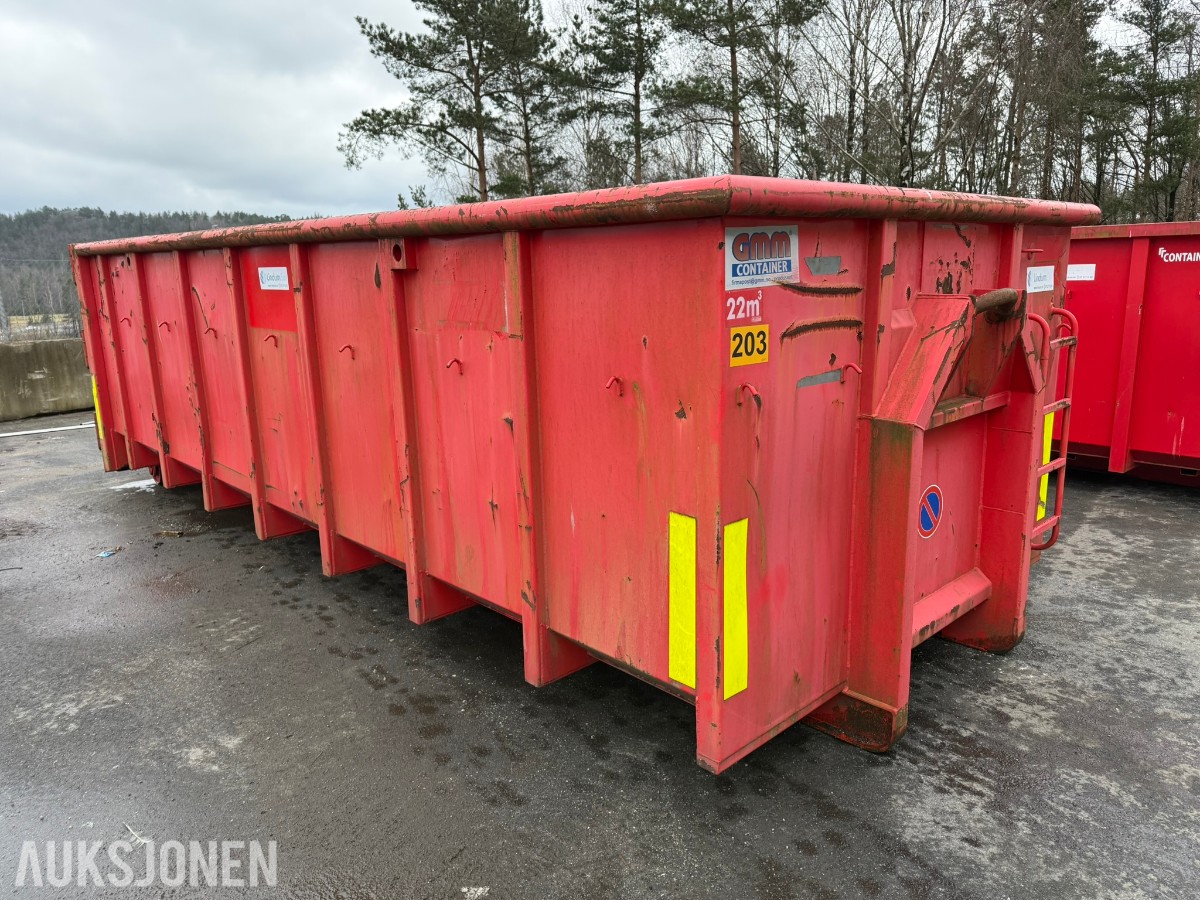 2014 22m3 GMM krokcontainer