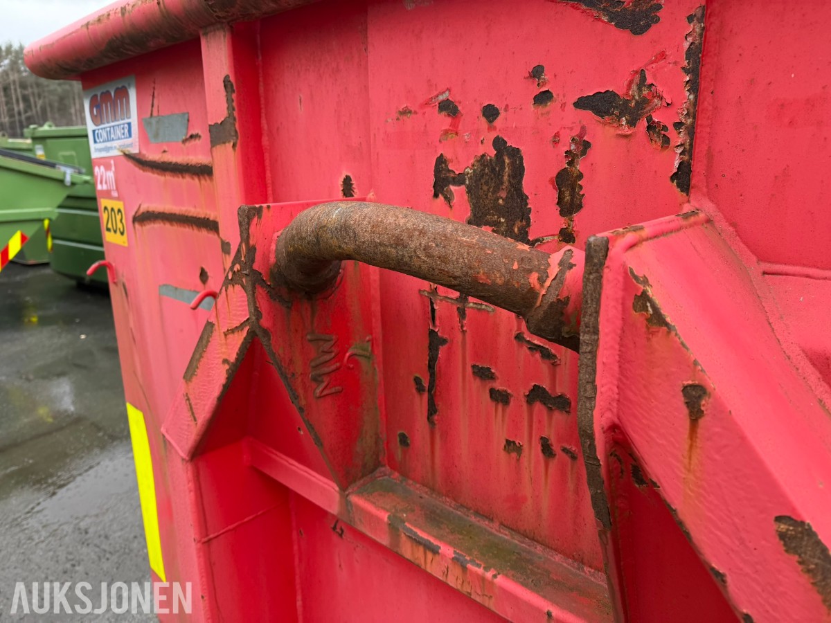 2014 22m3 GMM krokcontainer