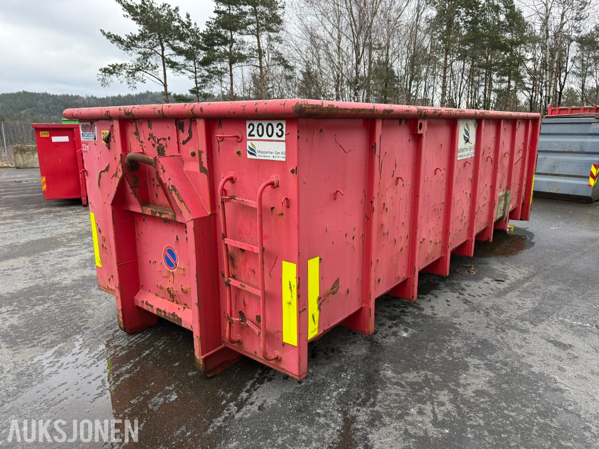 2014 22m3 GMM krokcontainer