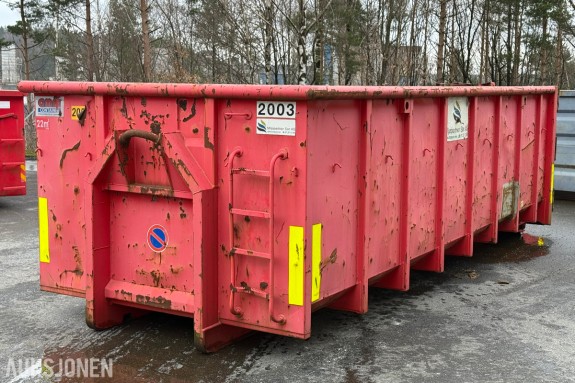 2014 22m3 GMM krokcontainer