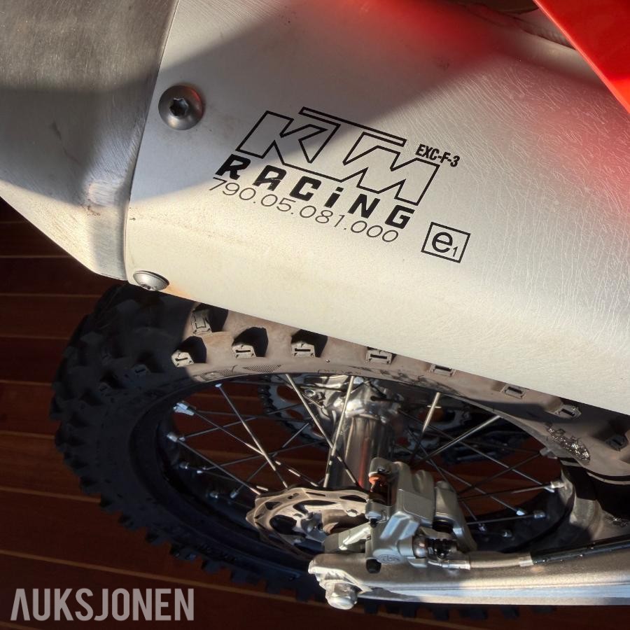 2017 KTM 500 EXC kun 500 Km