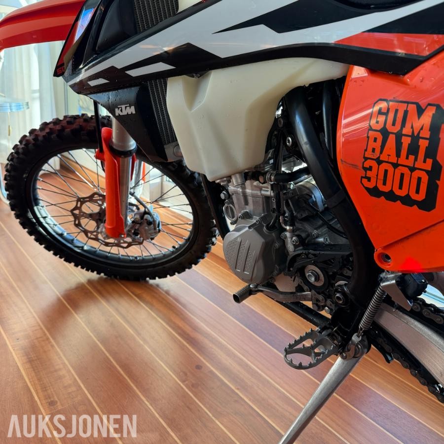 2017 KTM 500 EXC kun 500 Km