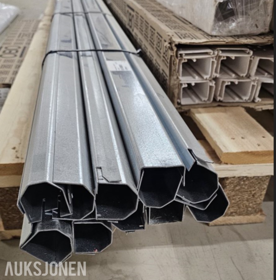 Plast og metall kabelkanaler 40x40mm,40x60mm...