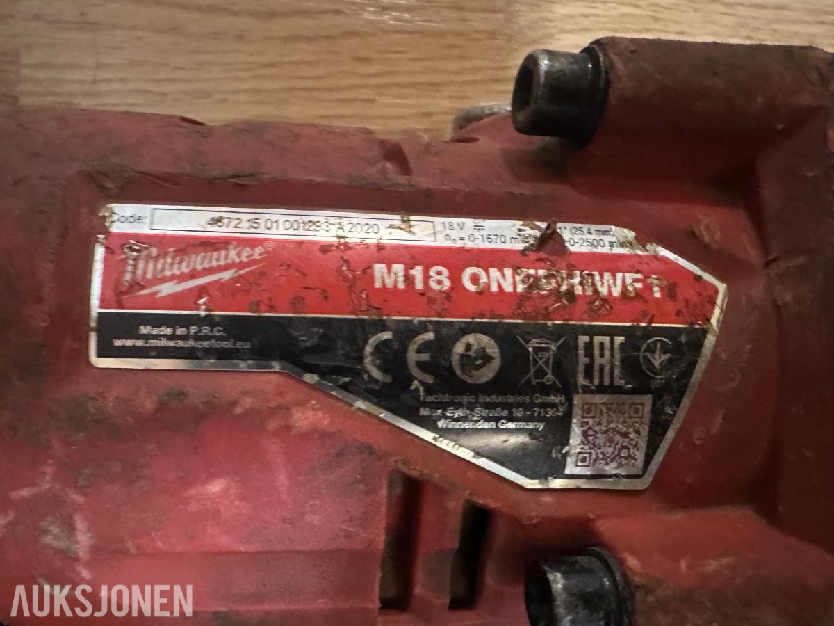 2020 Milwaukee M18 ONEPHIWF1