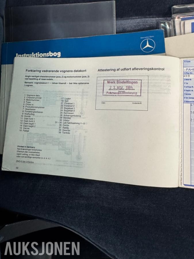 1985 Mercedes-Benz 190E 2.0 automat s+v dekk eu ok til 02.2027