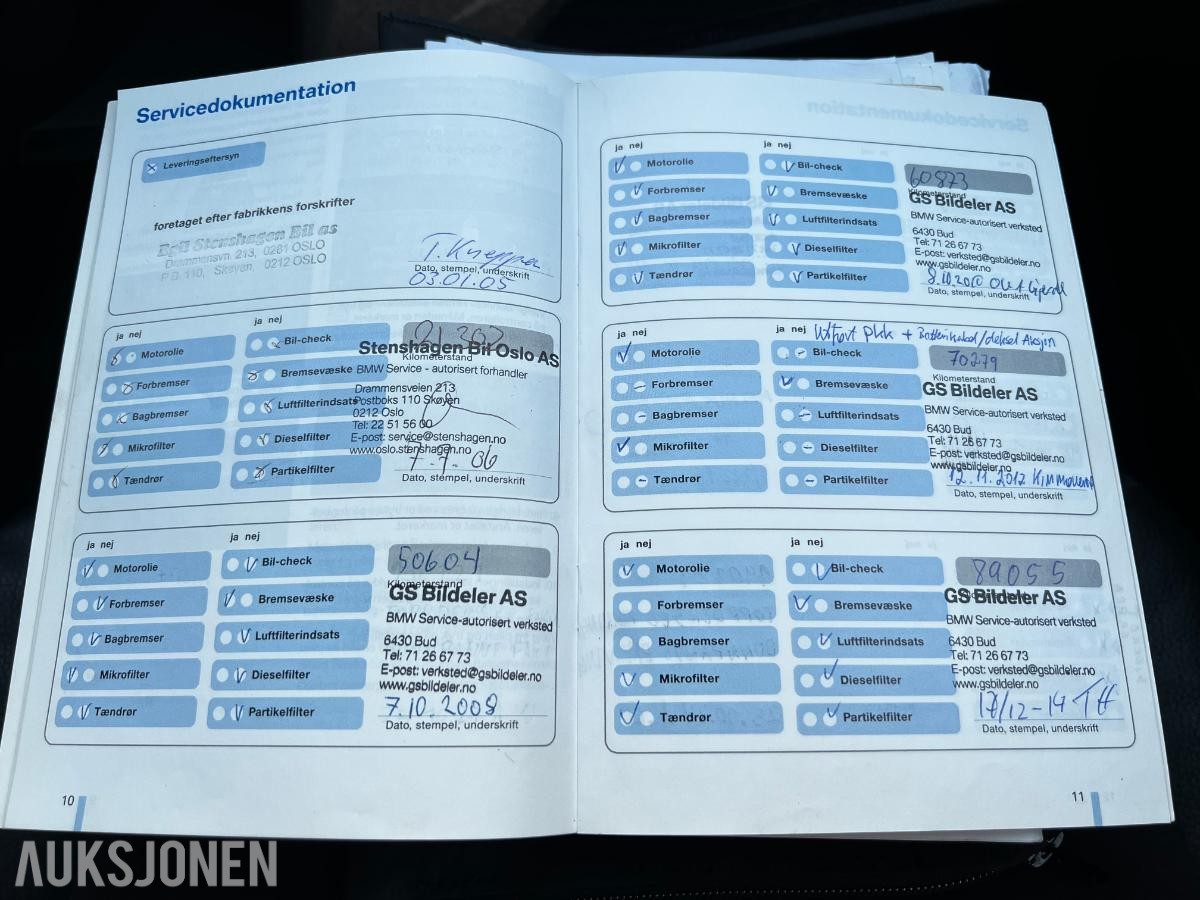 2004 BMW 5-serie 520i 2.2 170hk Skinnseter Xenon Navigasjon