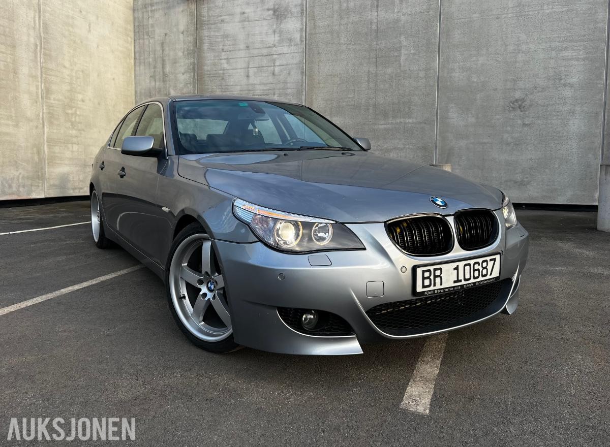 2004 BMW 5-serie 520i 2.2 170hk Skinnseter Xenon Navigasjon