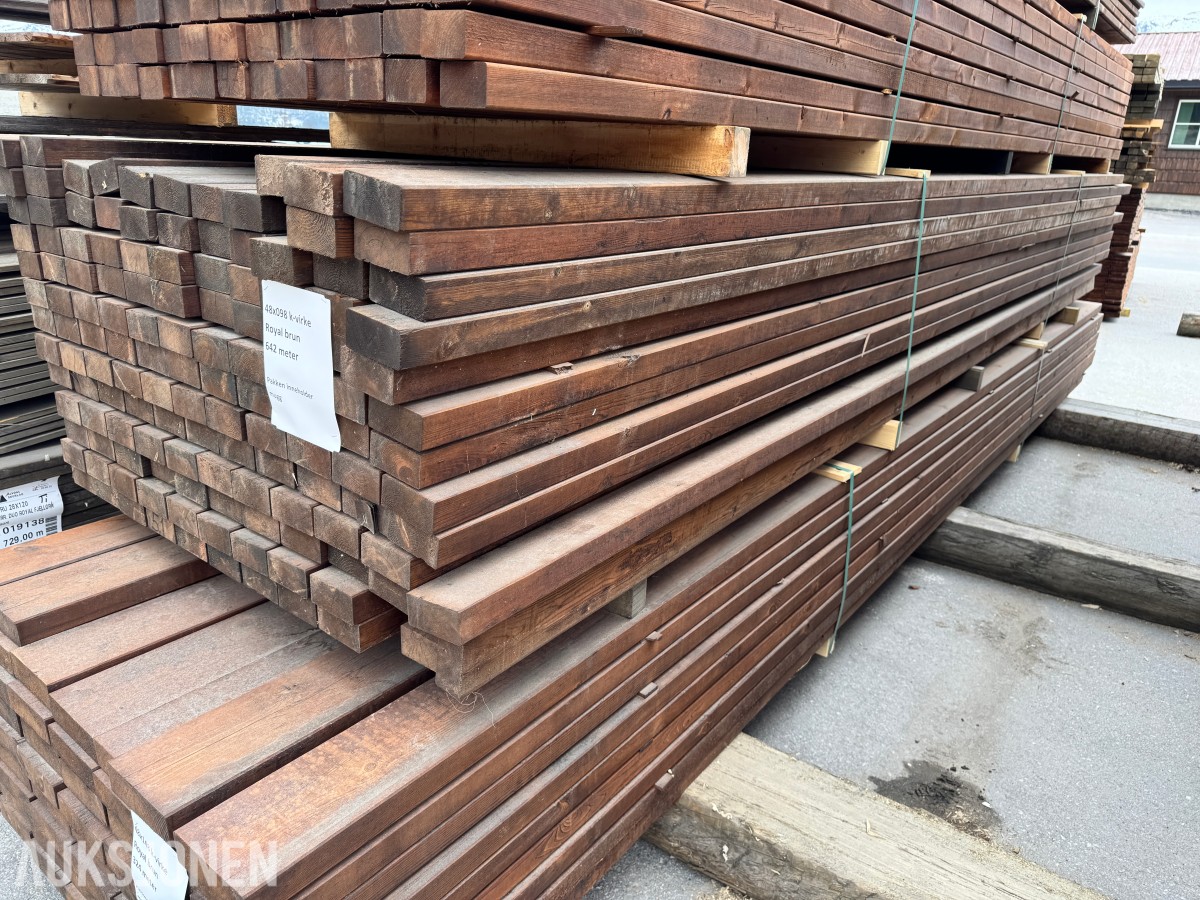 1 pakke Royal konstruksjonsvirke 48x98 mm 