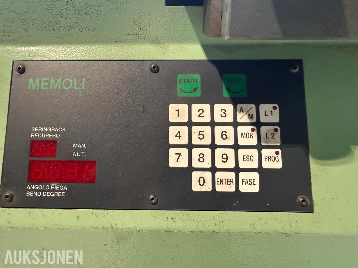 2008 Memoli rørbøyemaskin ETM 76