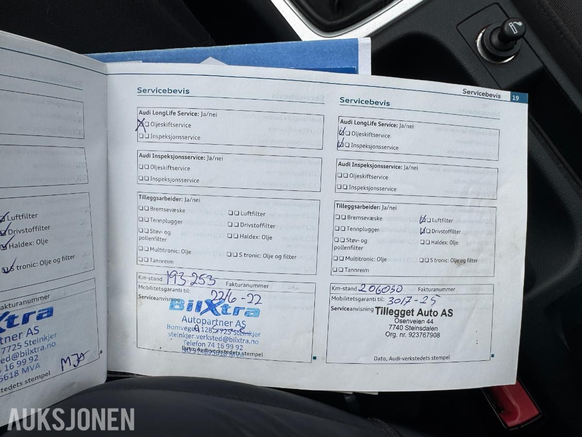 2010 Audi A3, A3 2.0L - 140HK, 208295km - Rep Objekt