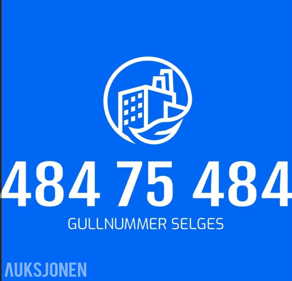 Enkelt telefonnummer - *484 75 484* SELGES