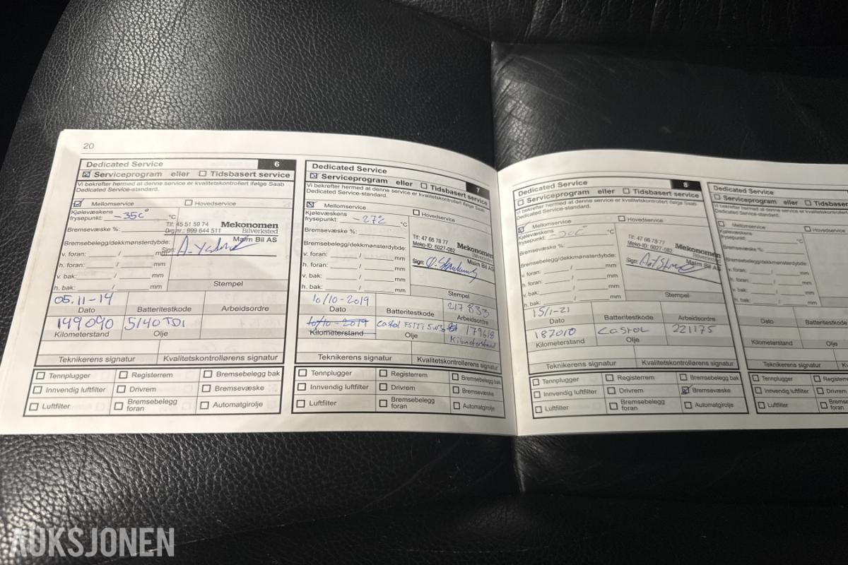 2006 Saab  9-5 1.9-150 D, 216648km