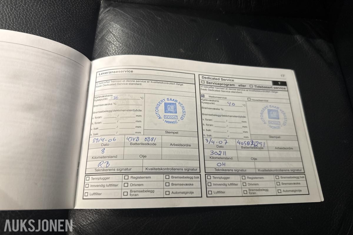 2006 Saab  9-5 1.9-150 D, 216648km
