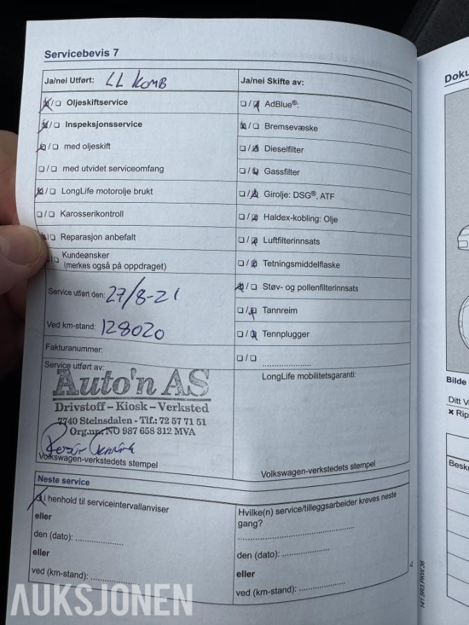 2014 Volkswagen Touran, 2.0L - 140hk, 179761km - Rep objekt
