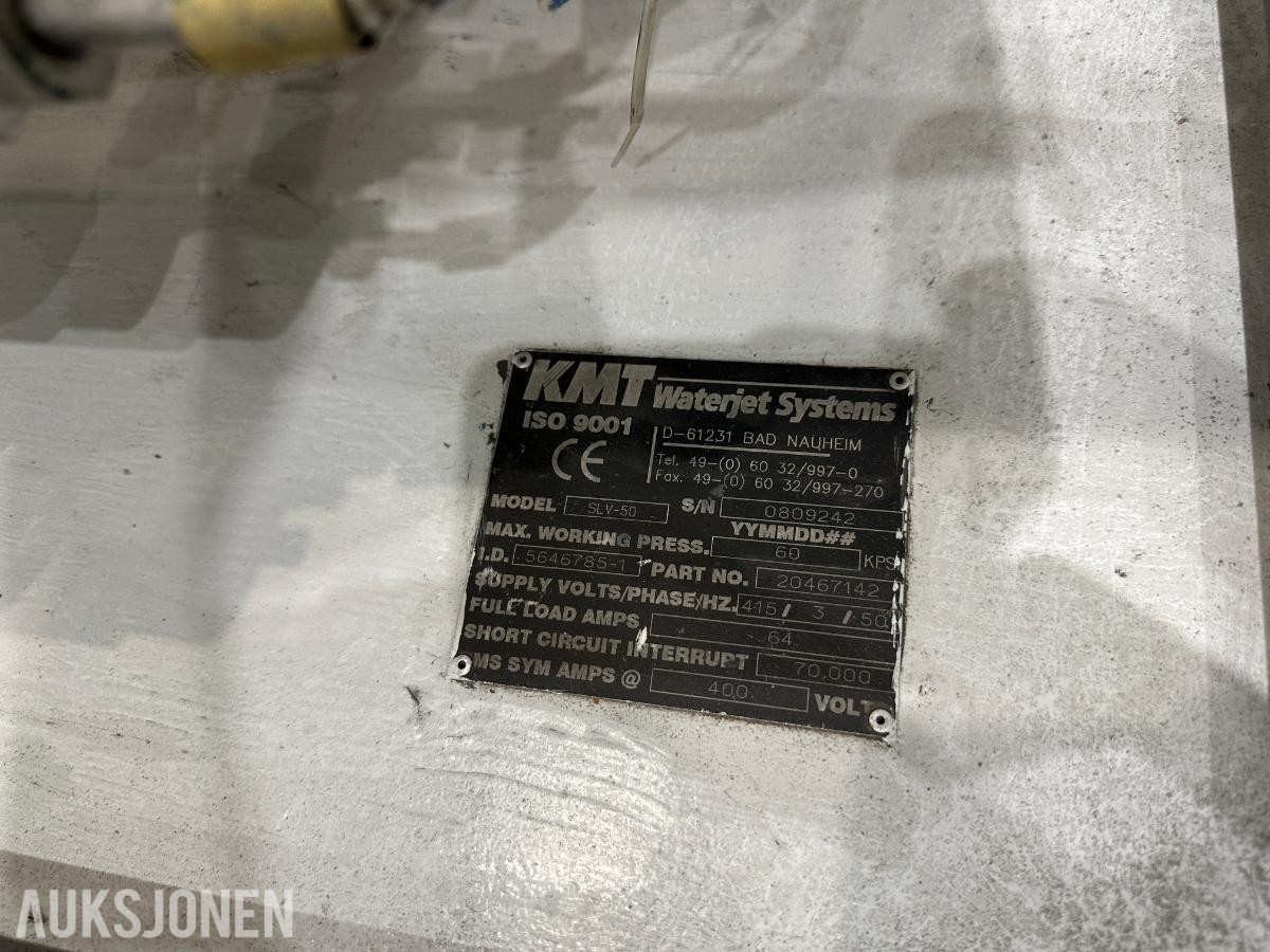 2008 TOPS SUPERJET SJA-4060 Waterjet Vannskjæremaskin