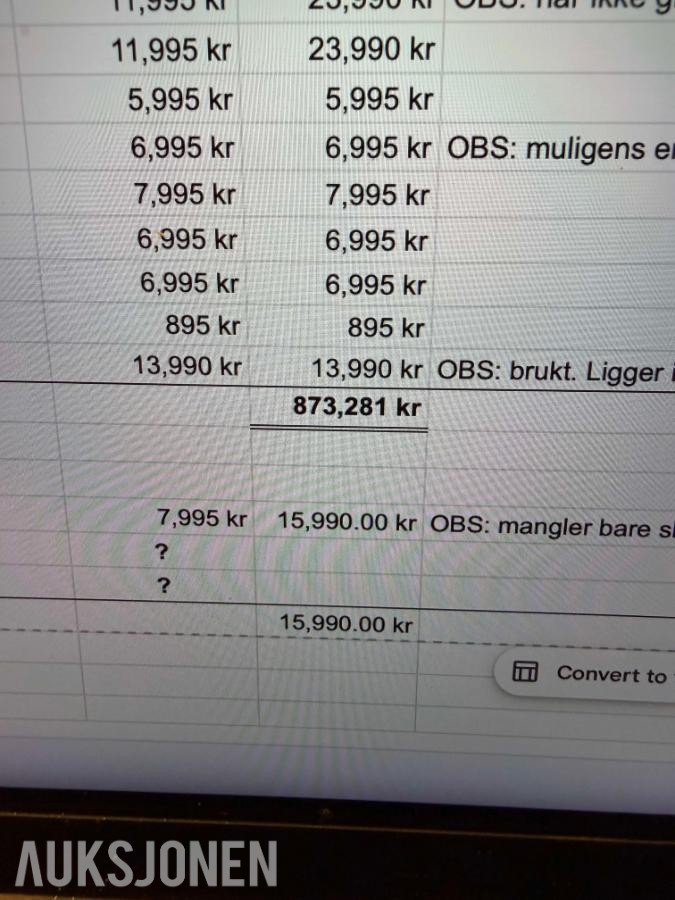 Fra konkurs: Møbelbutikk i Drøbak – stort lager selges samlet