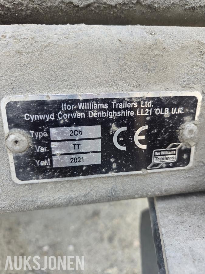 2021 Ifor Williams TT3017 tipphenger