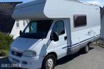 2002 Dethleffs Campingbil 6 sitteplasser 6 soveplasser støtteben