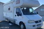 2002 Dethleffs Campingbil 6 sitteplasser 6 soveplasser støtteben