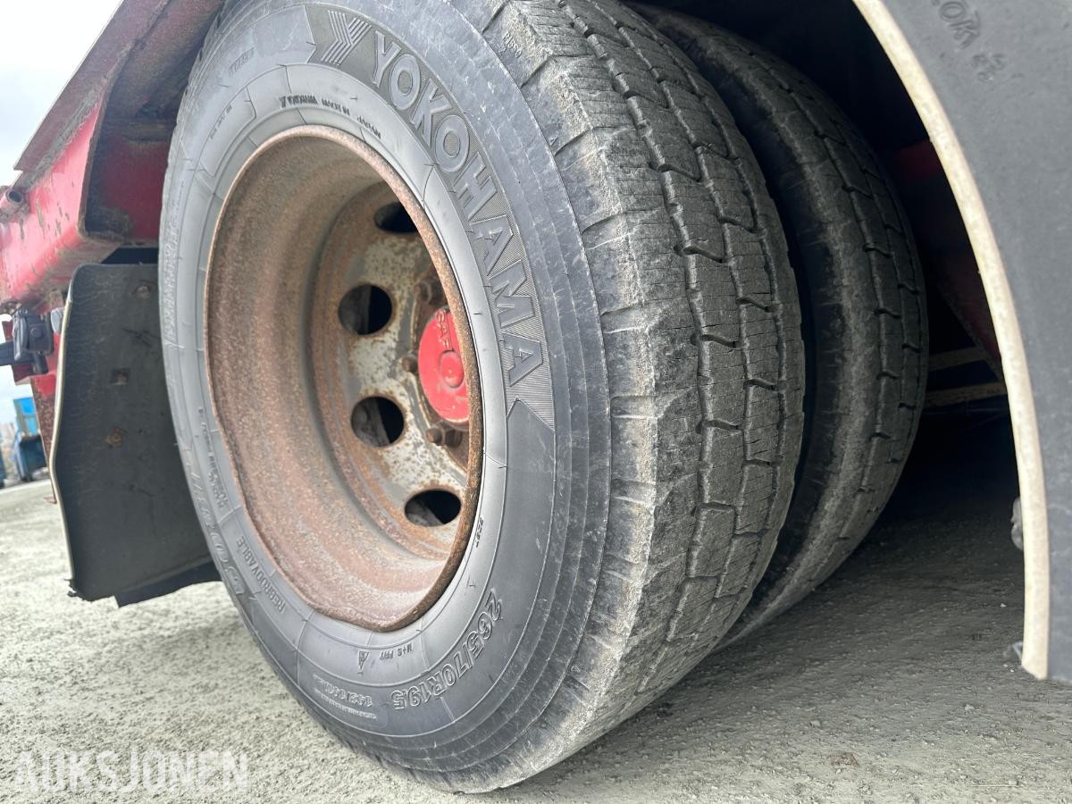 HRD Jumbosemi – 3 akslet – uttrekk 6m