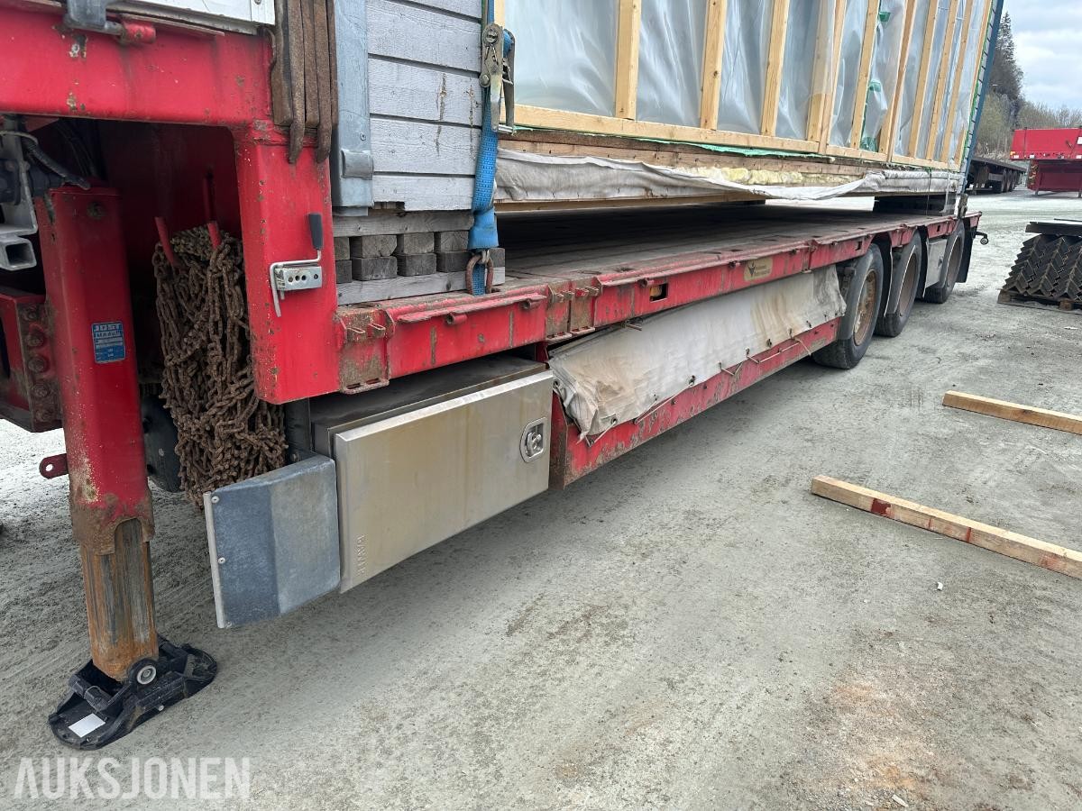 HRD Jumbosemi – 3 akslet – uttrekk 6m