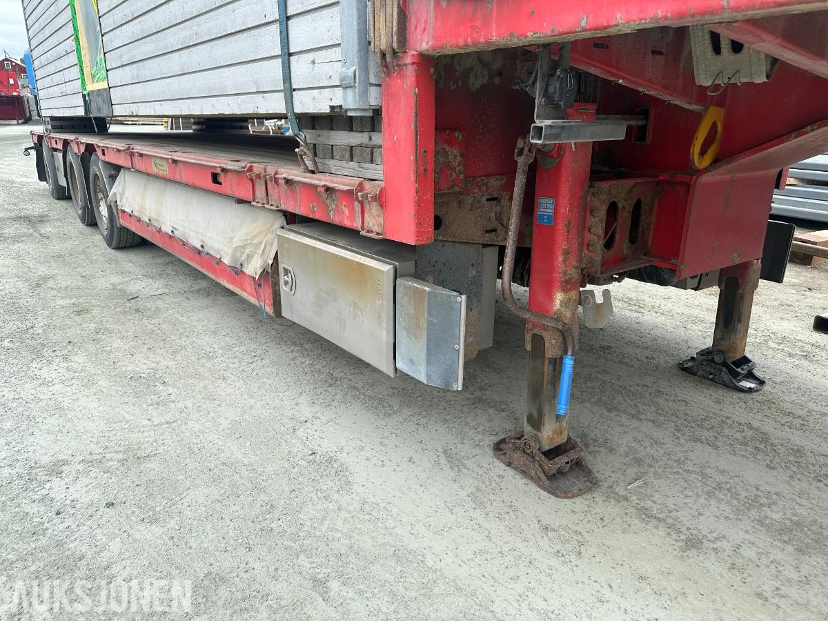 HRD Jumbosemi – 3 akslet – uttrekk 6m