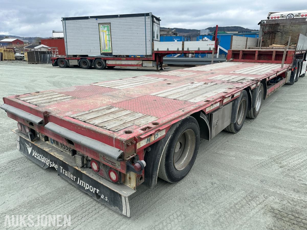 HRD Jumbosemi – 3 akslet – uttrekkbar (6 meter)
