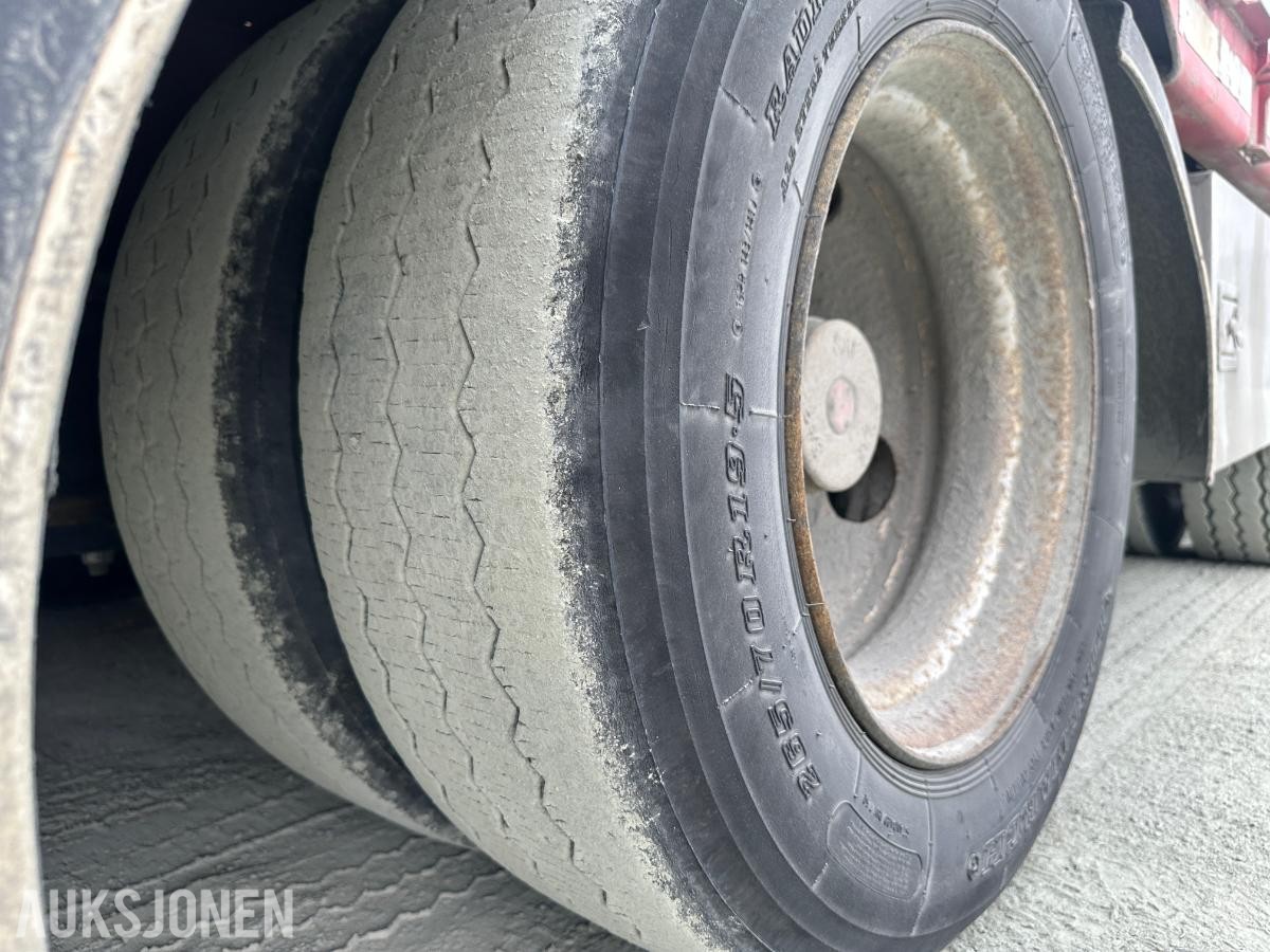 HRD Jumbosemi – 3 akslet – uttrekkbar (6 meter)