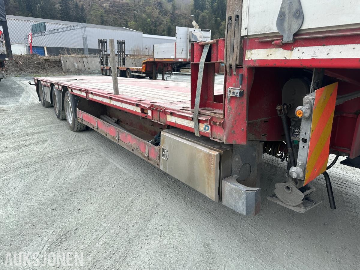 HRD Jumbosemi – 3 akslet – uttrekkbar (6 meter)
