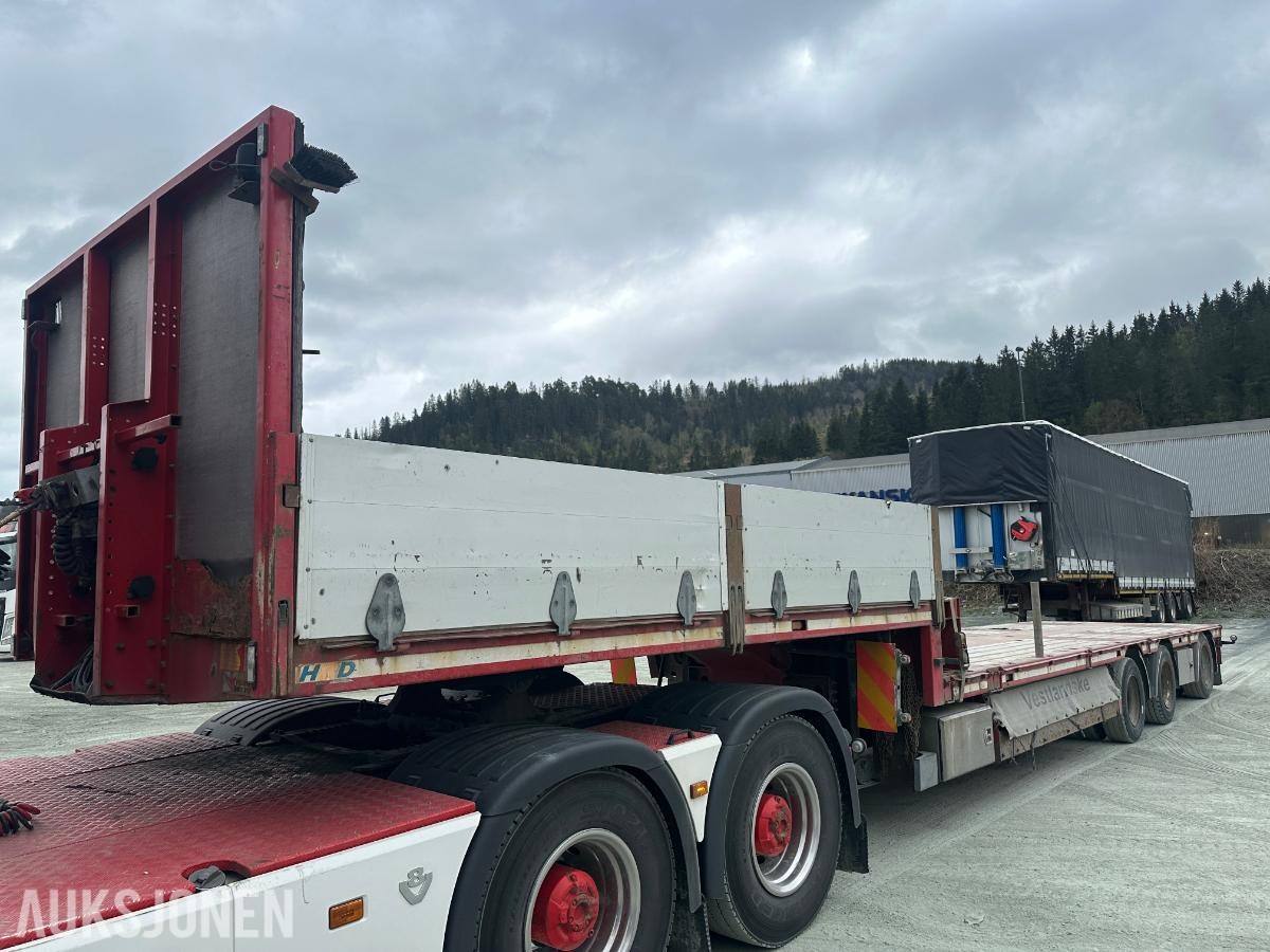 HRD Jumbosemi – 3 akslet – uttrekkbar (6 meter)