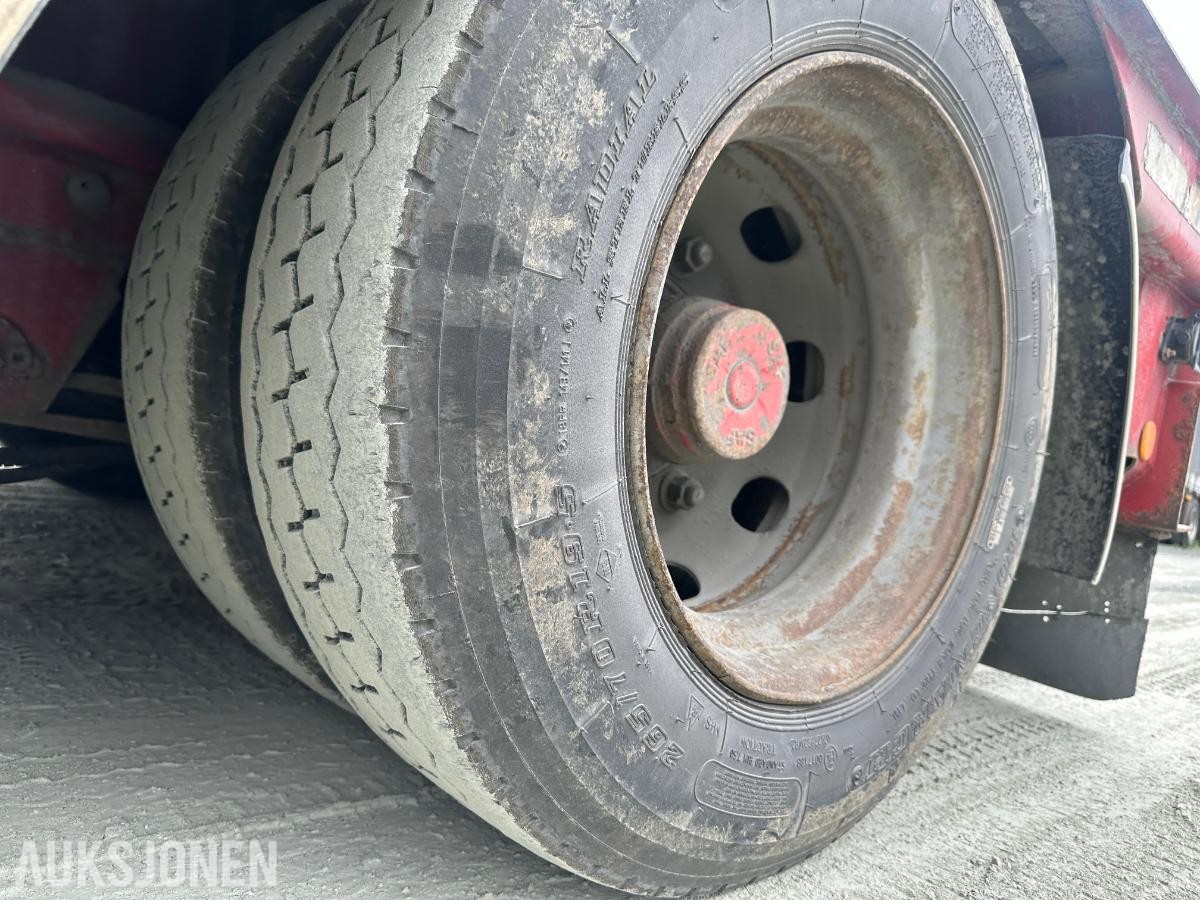 HRD Jumbosemi – 3 akslet – uttrekkbar (6 meter)