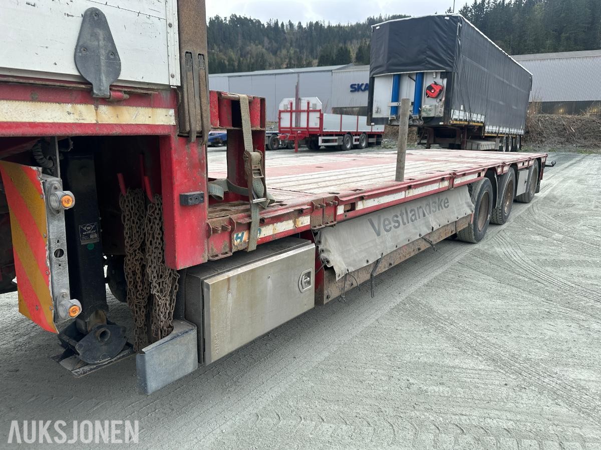 HRD Jumbosemi – 3 akslet – uttrekkbar (6 meter)