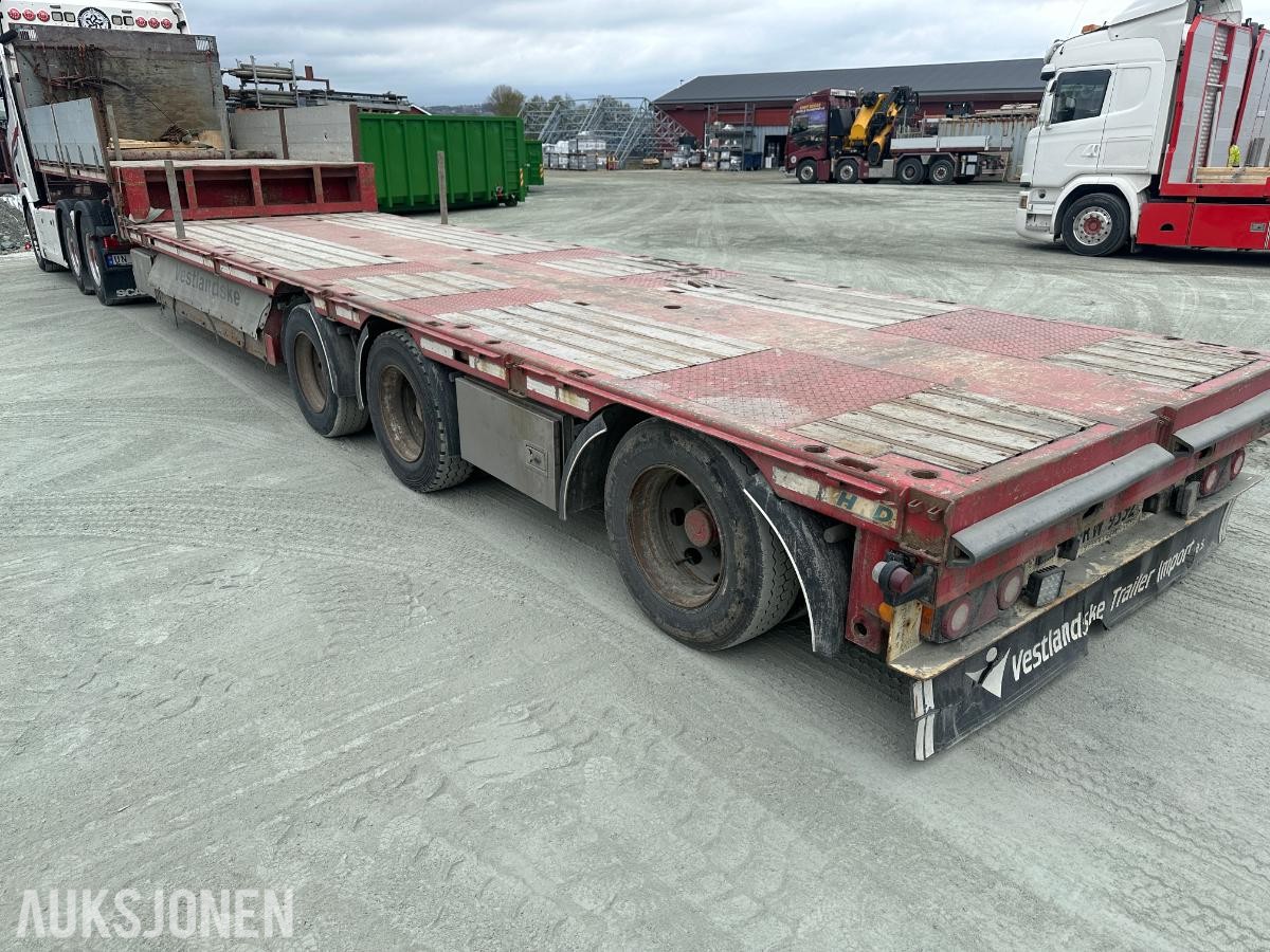 HRD Jumbosemi – 3 akslet – uttrekkbar (6 meter)