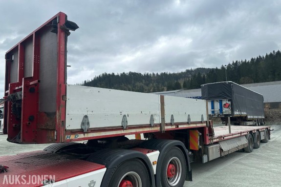 HRD Jumbosemi – 3 akslet – uttrekkbar (6 meter)