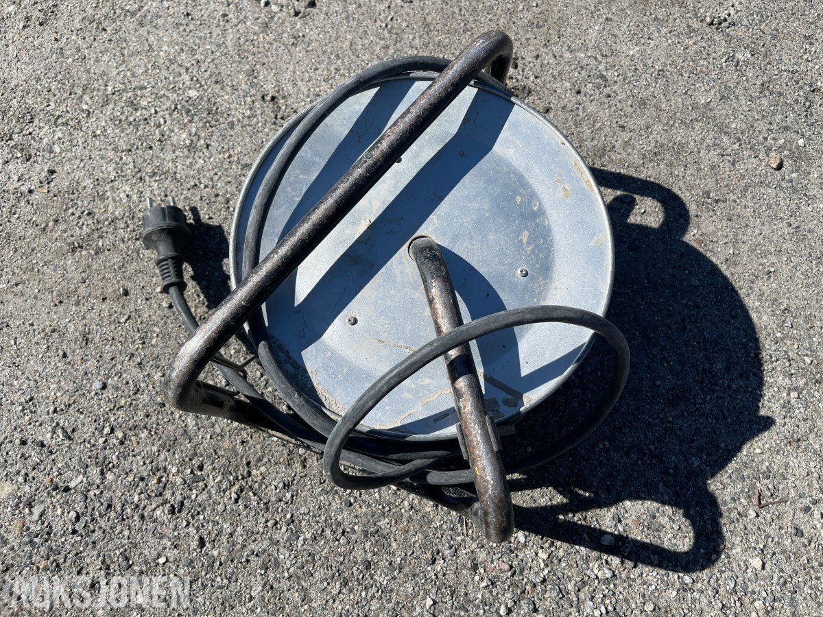 Kabeltromler – 5 stk med kabler